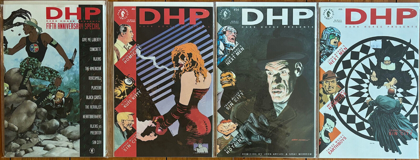 DHP, DARK HORSE COMICS, 1991-92, Lot #53...,   1 ea.,  QTY: 14 TOTAL, VERY GOOD