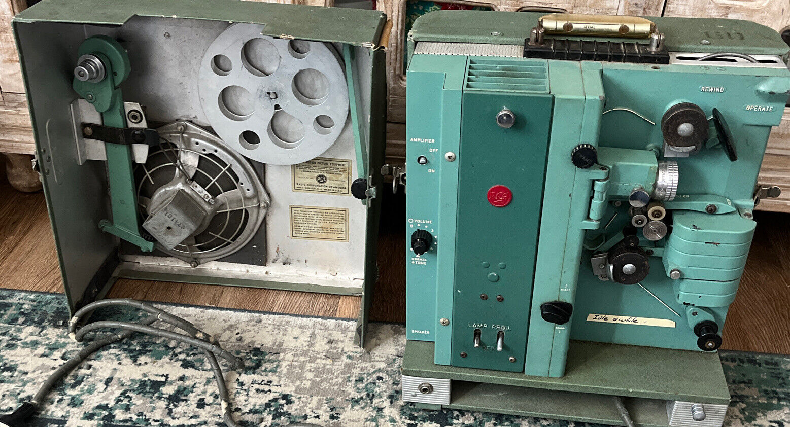 Vintage RCA Movie Projector Model 400 16mm