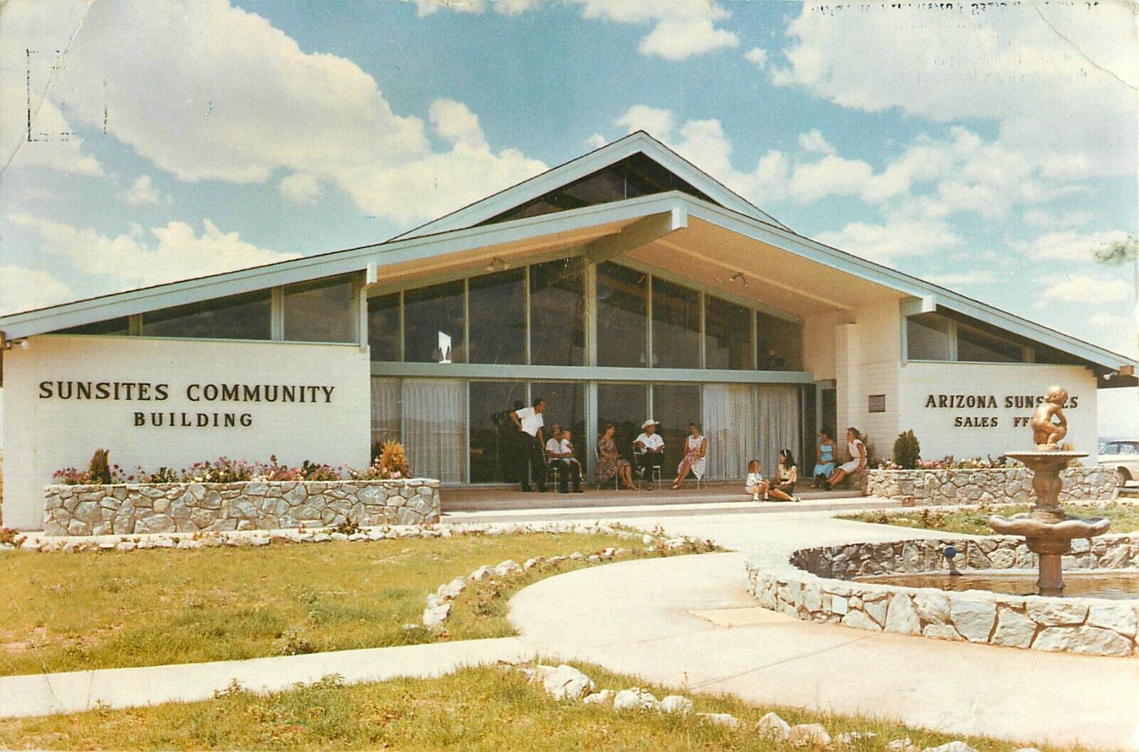 Arizona Sunsites Community Building Giant Postcard 9\