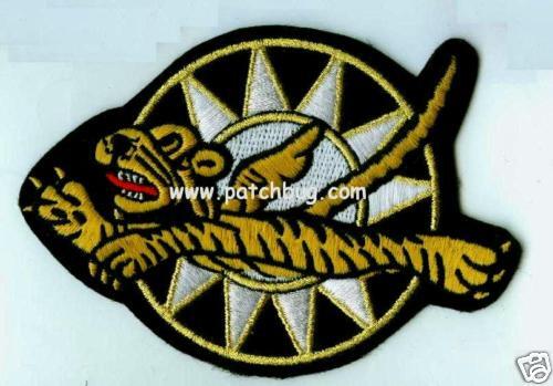 WWII AAF COLLECTION: AVG FLYING TIGERS CBI CHINA BURMA INDIA BADGE PATCH