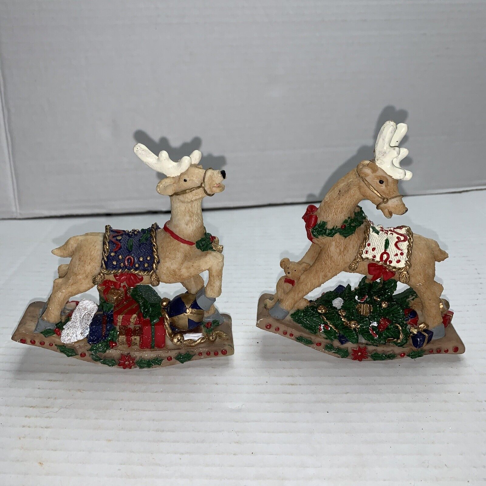 Vintage Christmas K’s Collection Rocking Reindeer