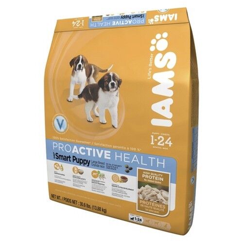 Iams ProActive Health Smart Puppy Large Breed Dry Dog Food 30.6 lbs