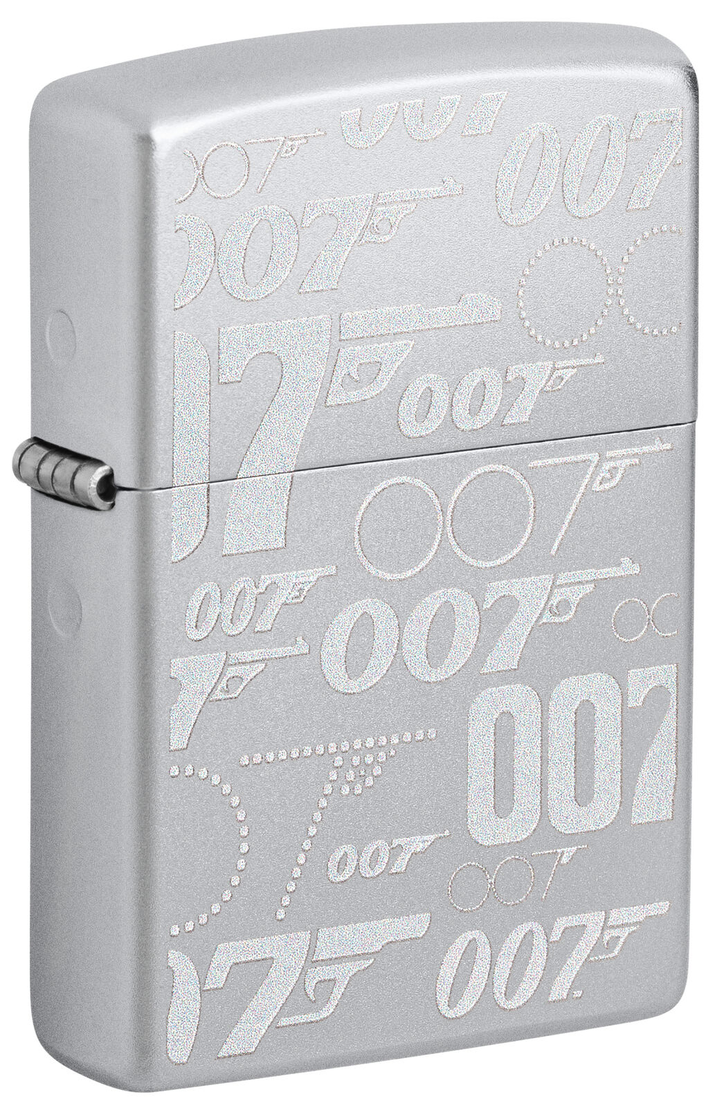 Zippo James Bond Satin Chrome Windproof Lighter, 48735