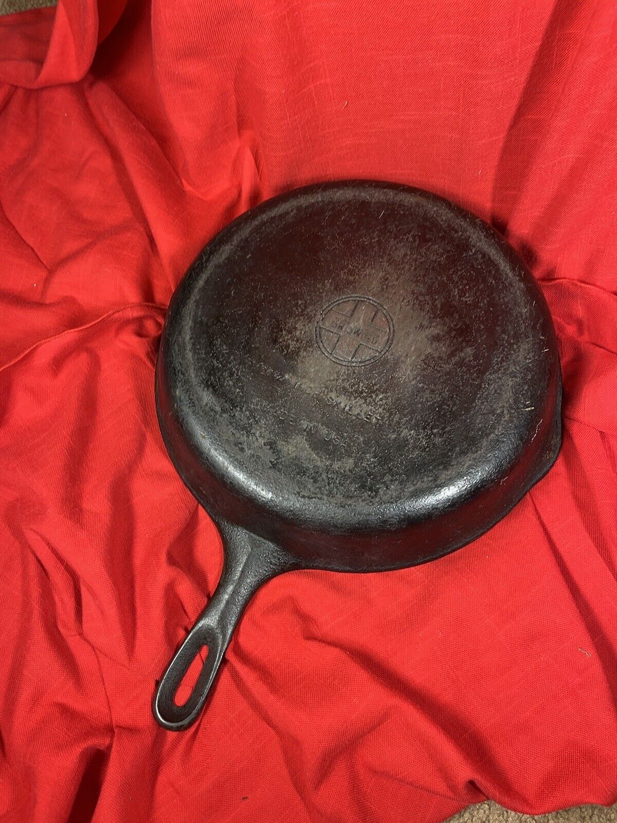 Griswold #10 11 3/4 INCH SKILLET Made In USA Vintage Cast Iron For Repair