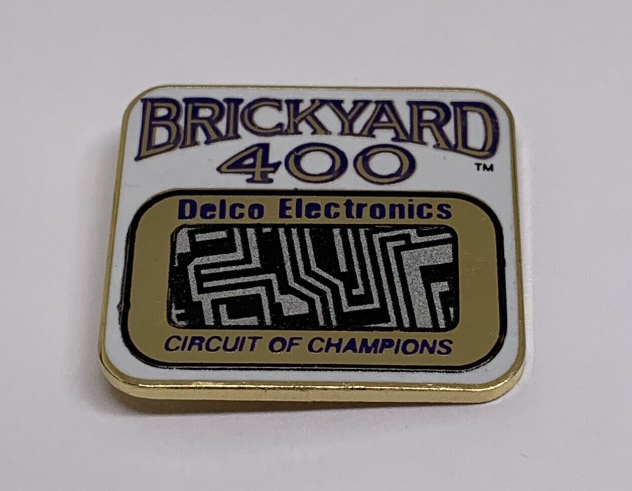 Brickyard 400 Delco Electronics Circuit Of Champions Lapel Pin (145)