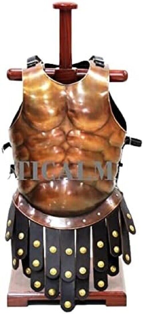 Medieval Greek Muscle Armor Cuirass Body Armor Halloween Costume - LARP
