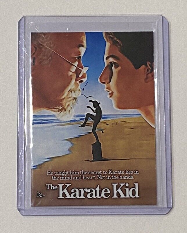 The Karate Kid Limited Edition Artist Signed Trading Card 2/10