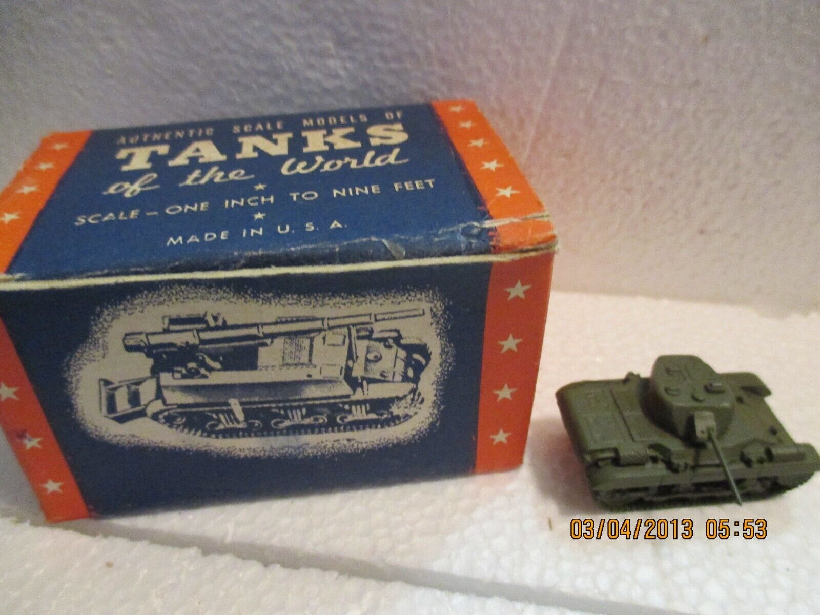 Aristocraft WWII Metal Miniatures Tanks & Equipment-Germntank pz-k-w-IIIm-----18