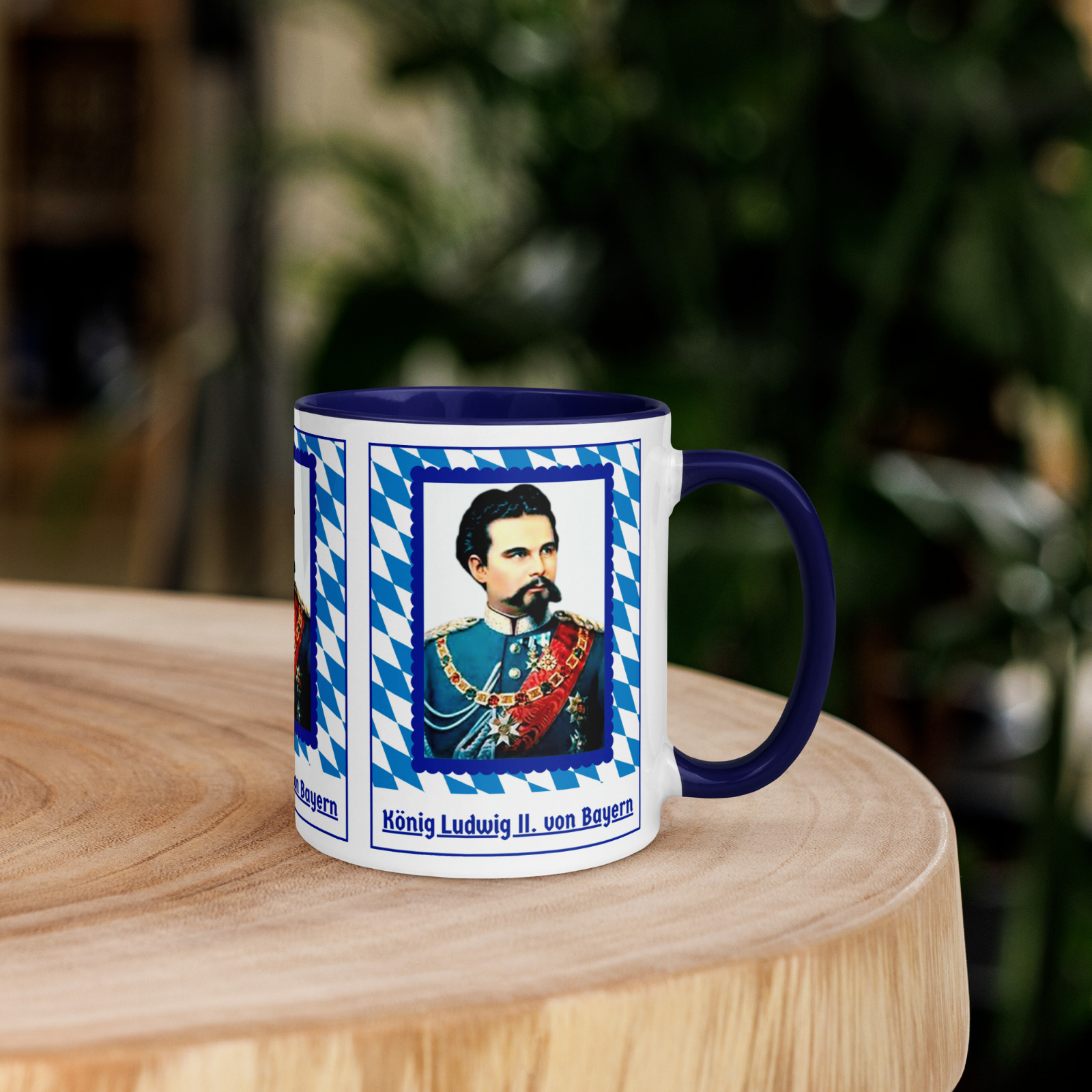 New Premium Kaffeetasse König Ludwig II. von Bayern Mug 11oz Bavaria Souvenir