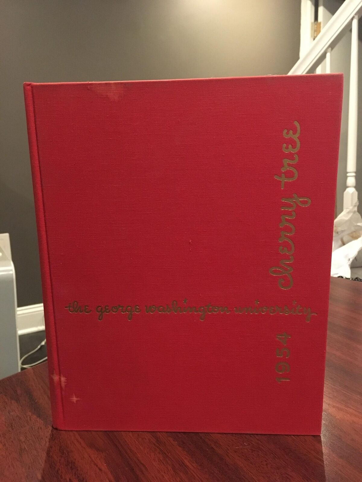 1953 GEORGE WASHINGTON UNIVERSITY Yearbook - Washington, DC - CHERRY TREE