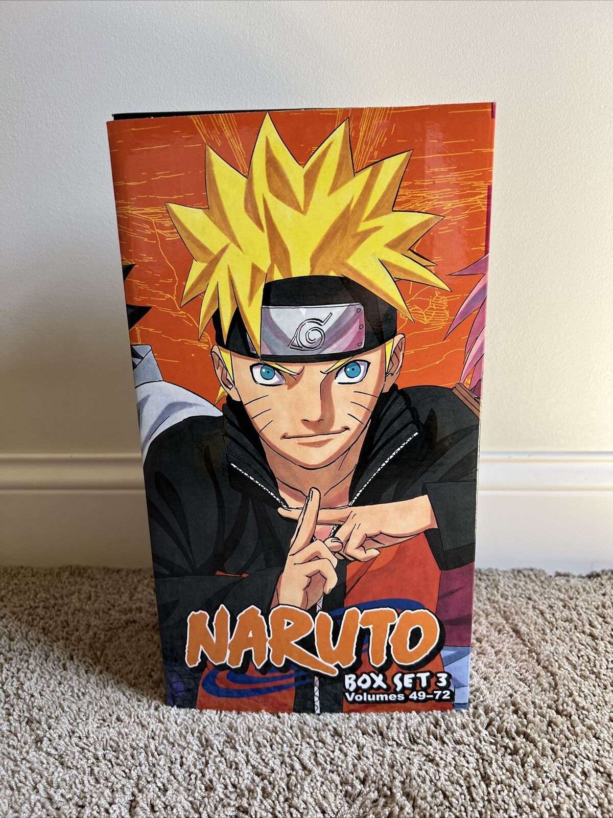 Naruto Box Set 3: Volumes 49-72 with Premium Manga