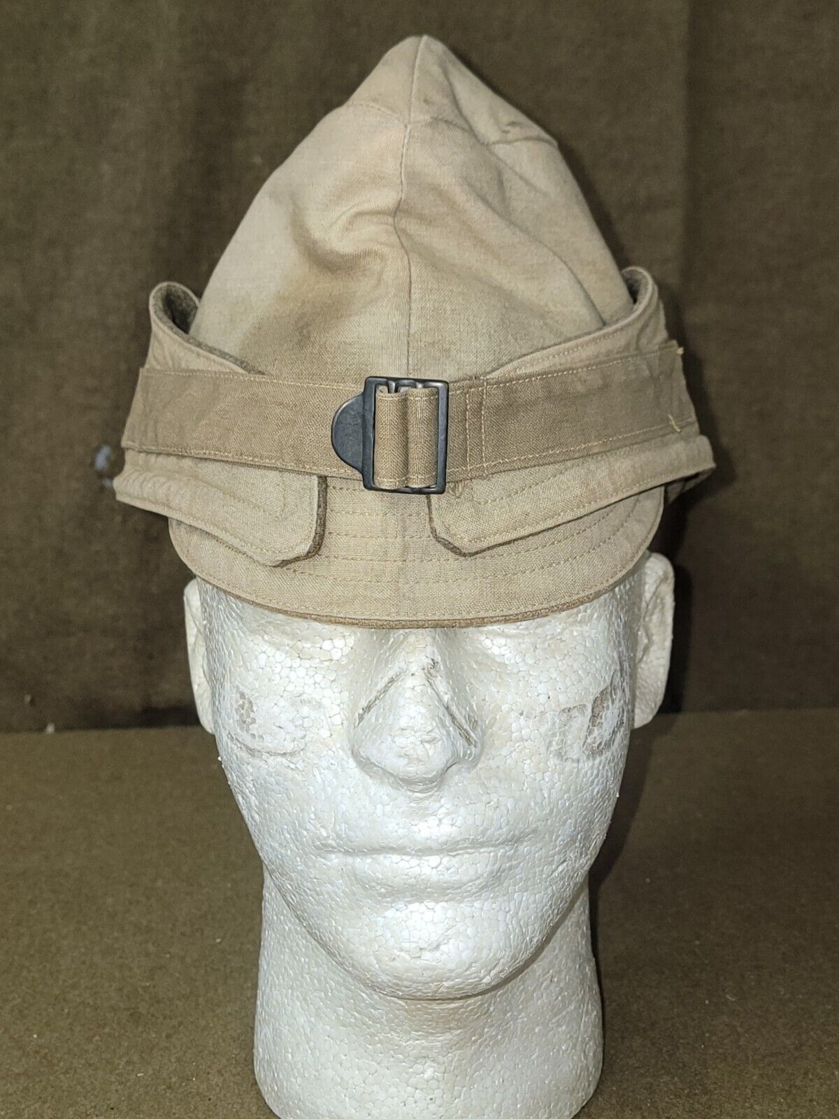 WWI US Army M1907 Winter hat Dated 1918
