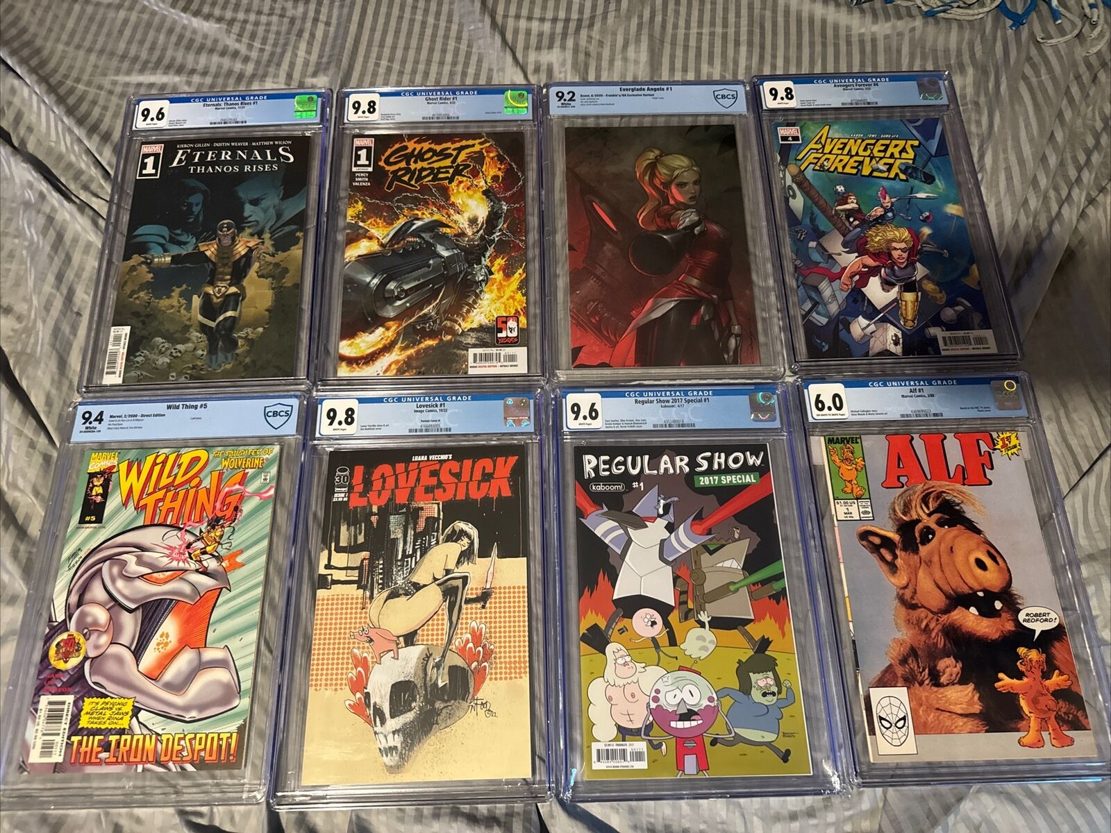 Pick Any 2 Slabs Cgc Comics For $45. Thanos, Ghost Rider, Avengers, Alf, More