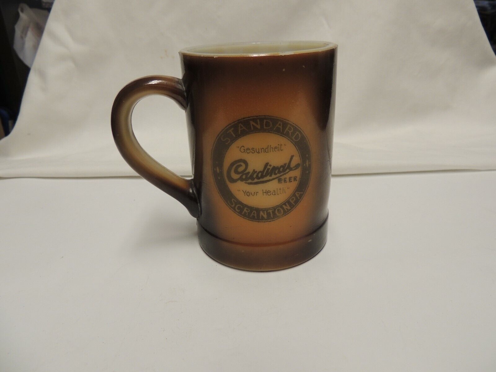 Standard Brewery Cardinal Beer Scranton PA VINTAGE mug
