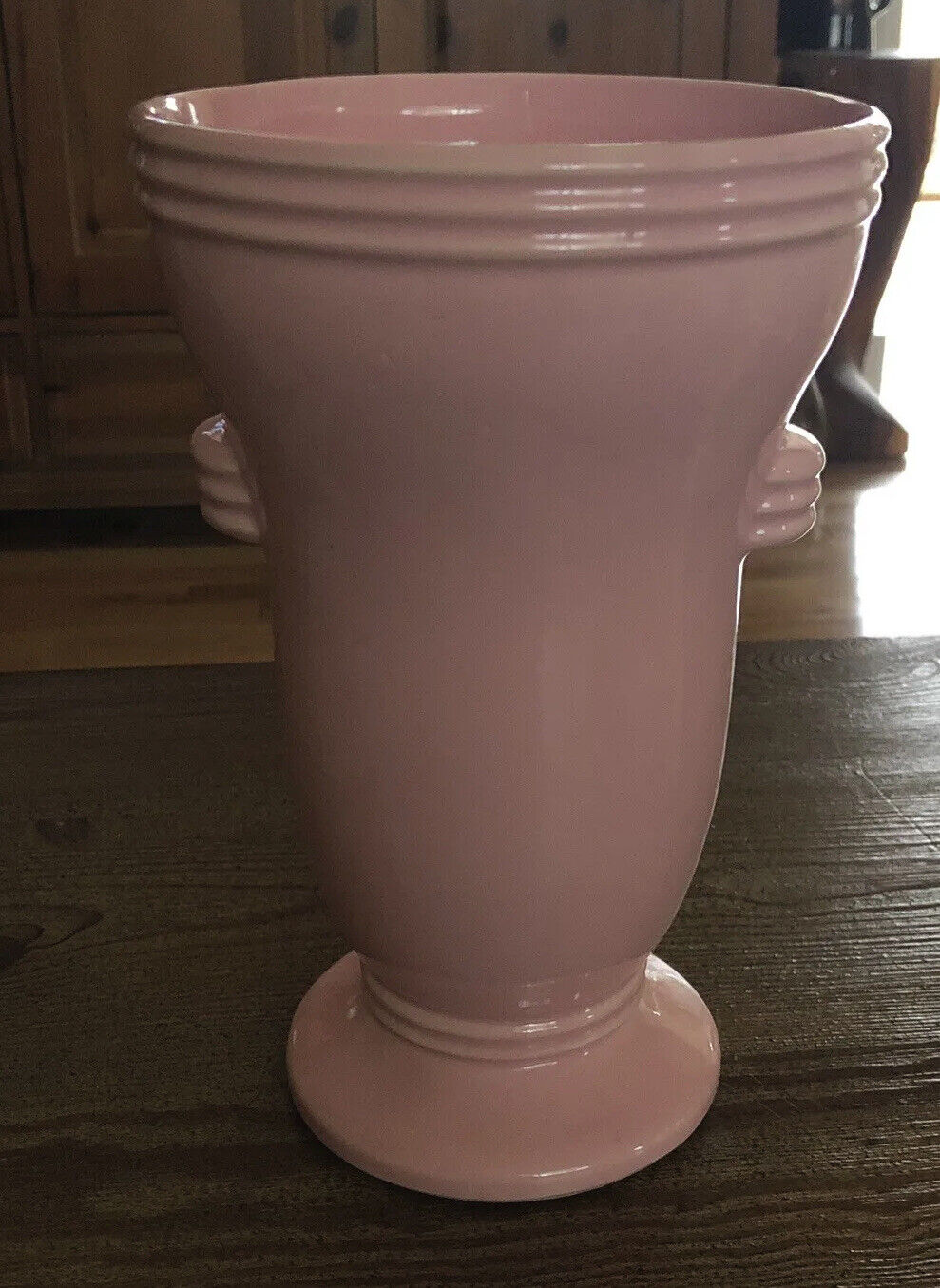 Mc Coy USA Color Pink ART DECO Pottery Vase