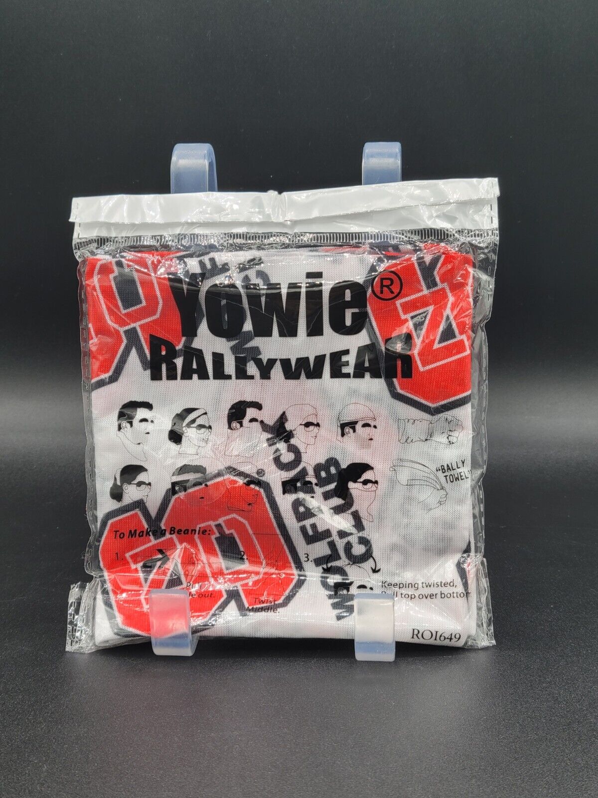 NC State Wolfpack Yowie RallyWear Bandana Head Cover Scarf Beanie Towel
