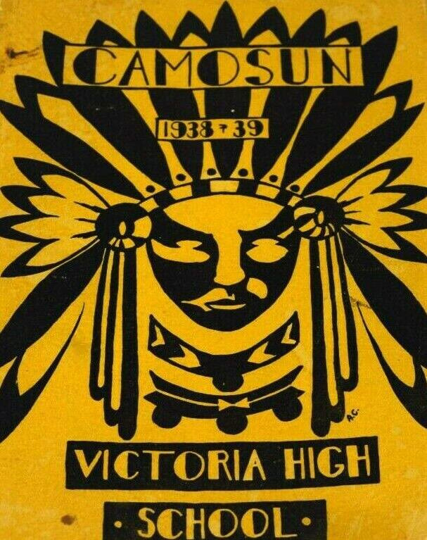 Vtg Victoria Highschool Yearbook Camosun 1938-39, Canada