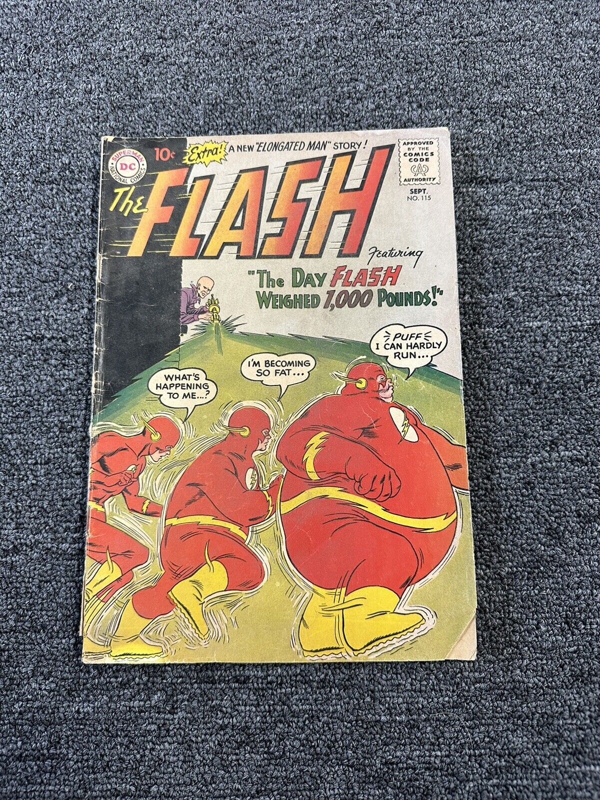 DC Comics 1960 The Flash #115 ~ \