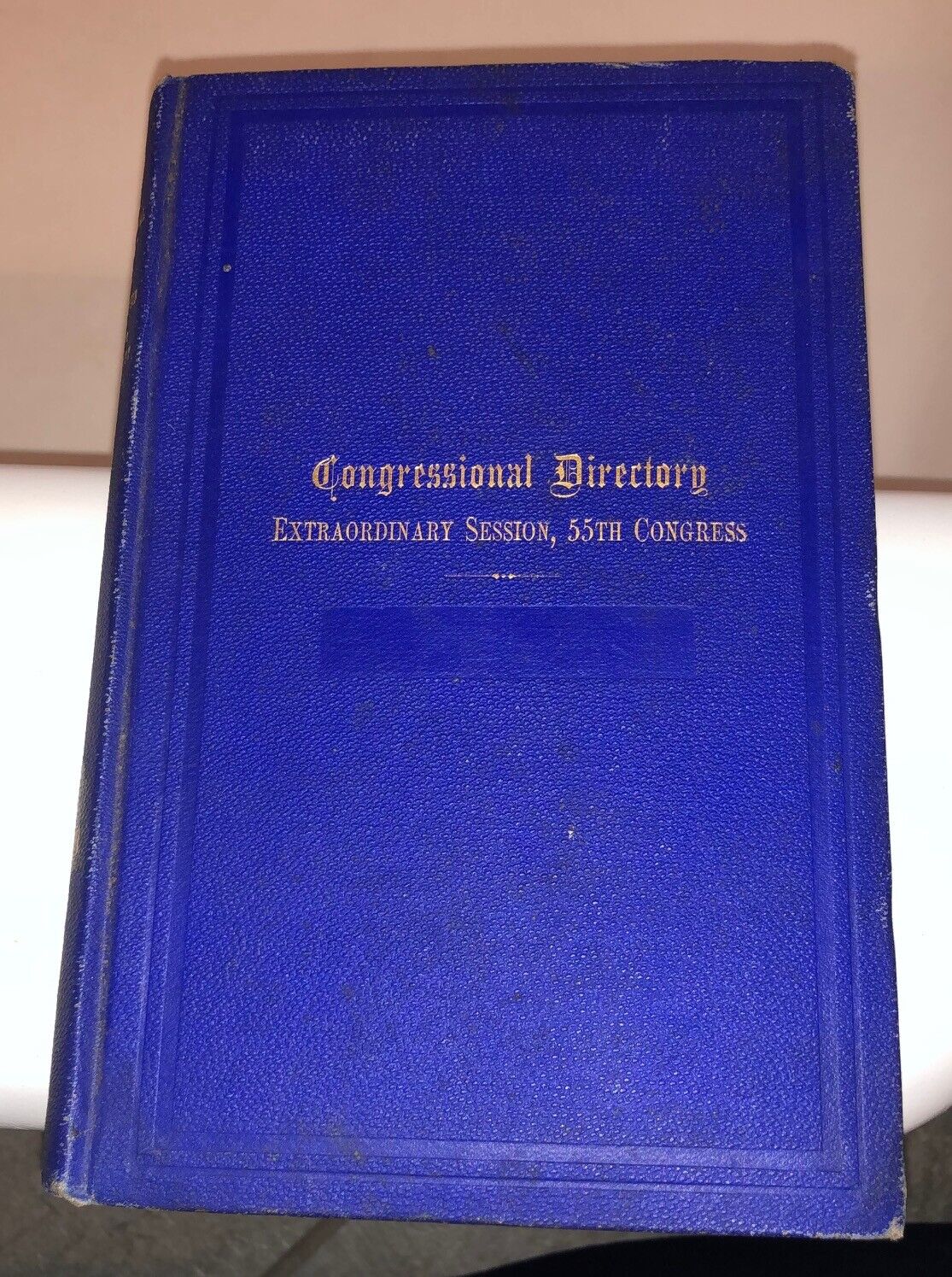 1897 Congressional Directory 55th Congress - Wyoming Historical Society #3311