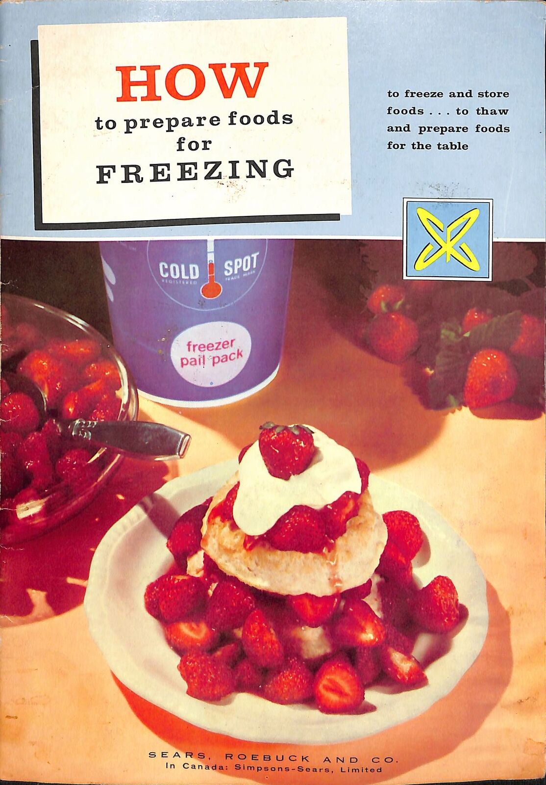 Sears Coldspot Freezers How To Prepare Foods Advertising Booklet 1959 CPG9