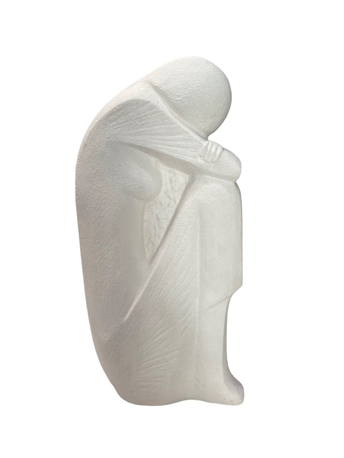 VTG Modernist Emptiness Staue Sculpture Mid-Century Abstract Women Sculpture 18”