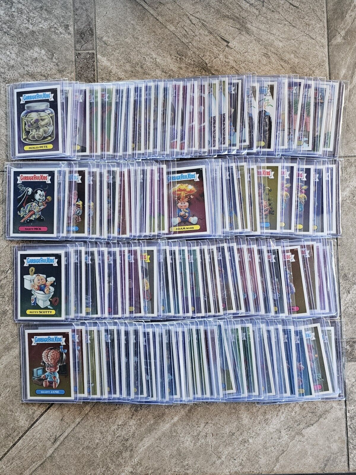 2013 GARBAGE PAIL KIDS CHROME SERIES 1 COMPLETE SET 110 CARDS A&B + LOST 🔥 🔥 