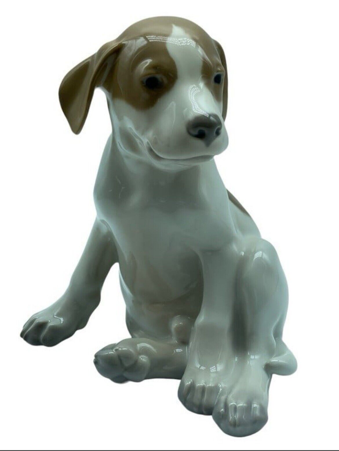 Royal Copenhagen Figurine, Seated Pointer Dog #1453 ~ EUC
