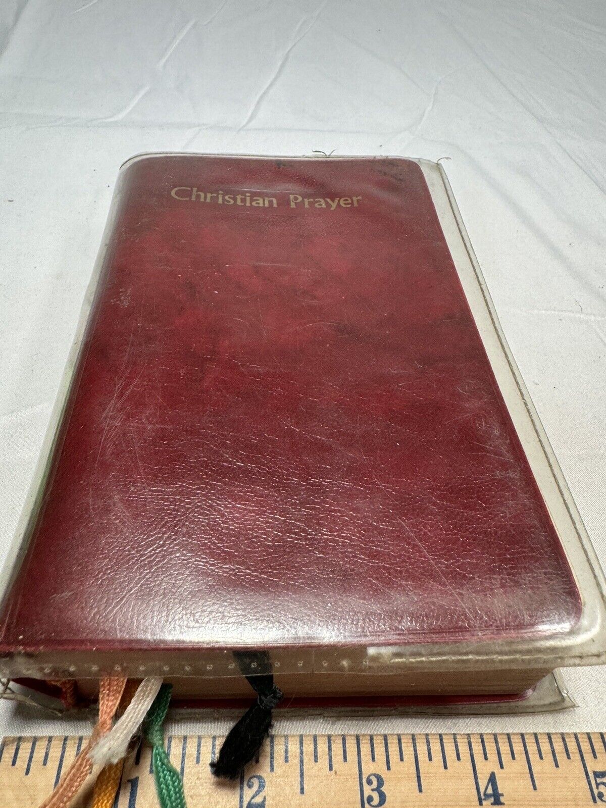 Nice Older Liturgy of the Hours Single Prayer Book, c.1976 (CU141) chalice co