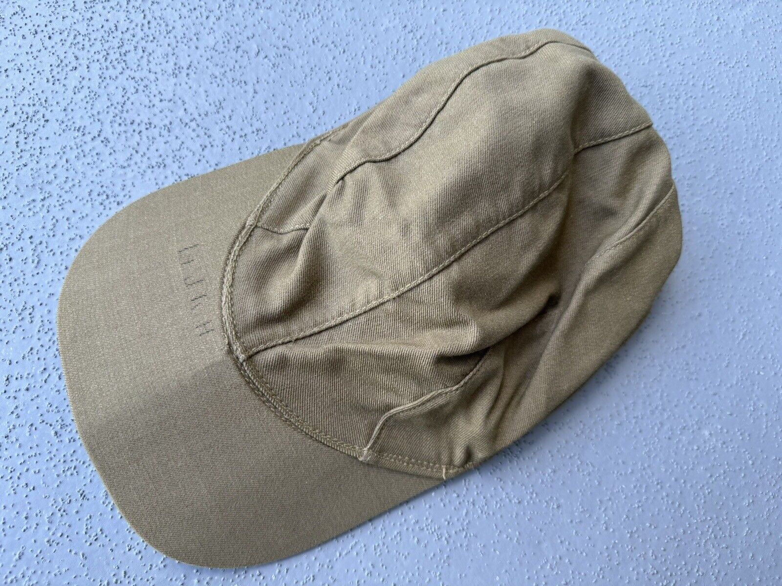 Original WWII Named Army Air Force Summer B-1 Flying Hat Cap 7 1/8