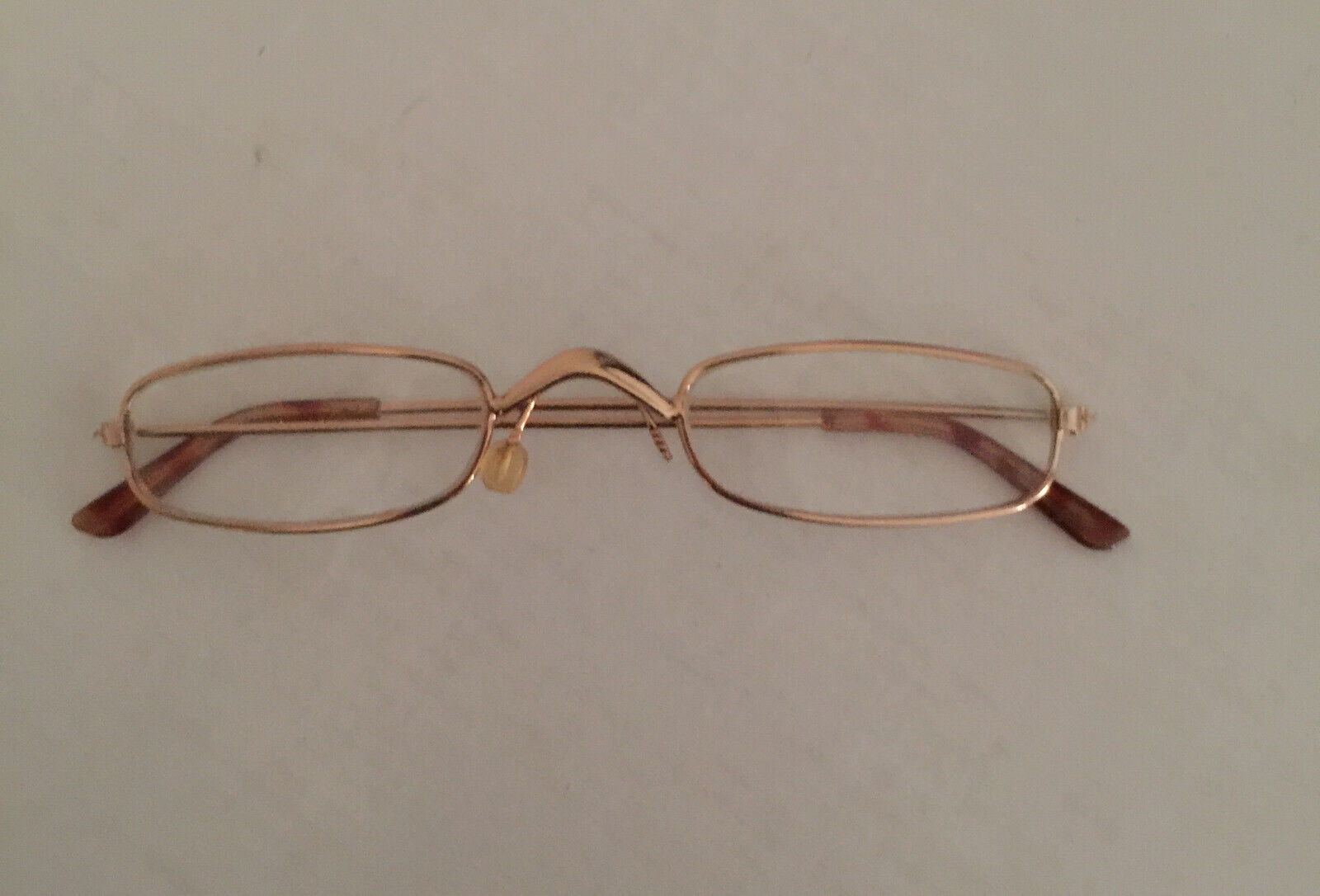 Vintage Delicate Eyeglass Frames gold oval