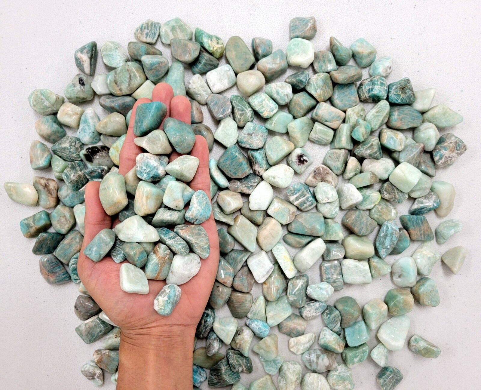 Tumbled Stones Bulk Size Small Crystals Pendant Size Polished Natural Gemstones