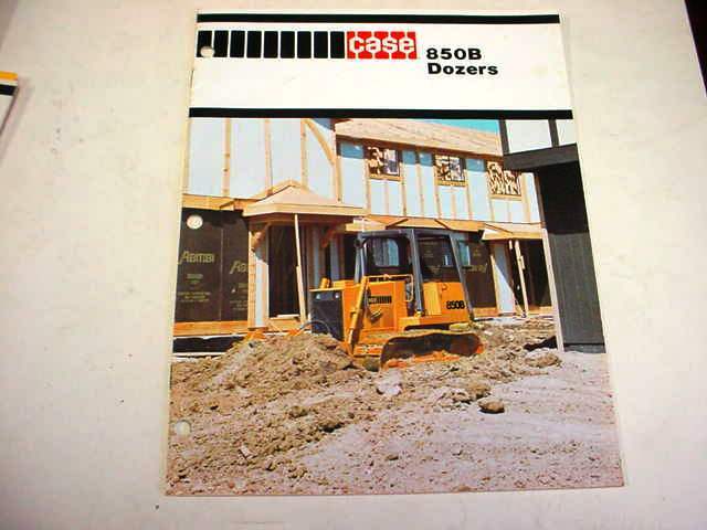 Case 850B Dozers Brochure