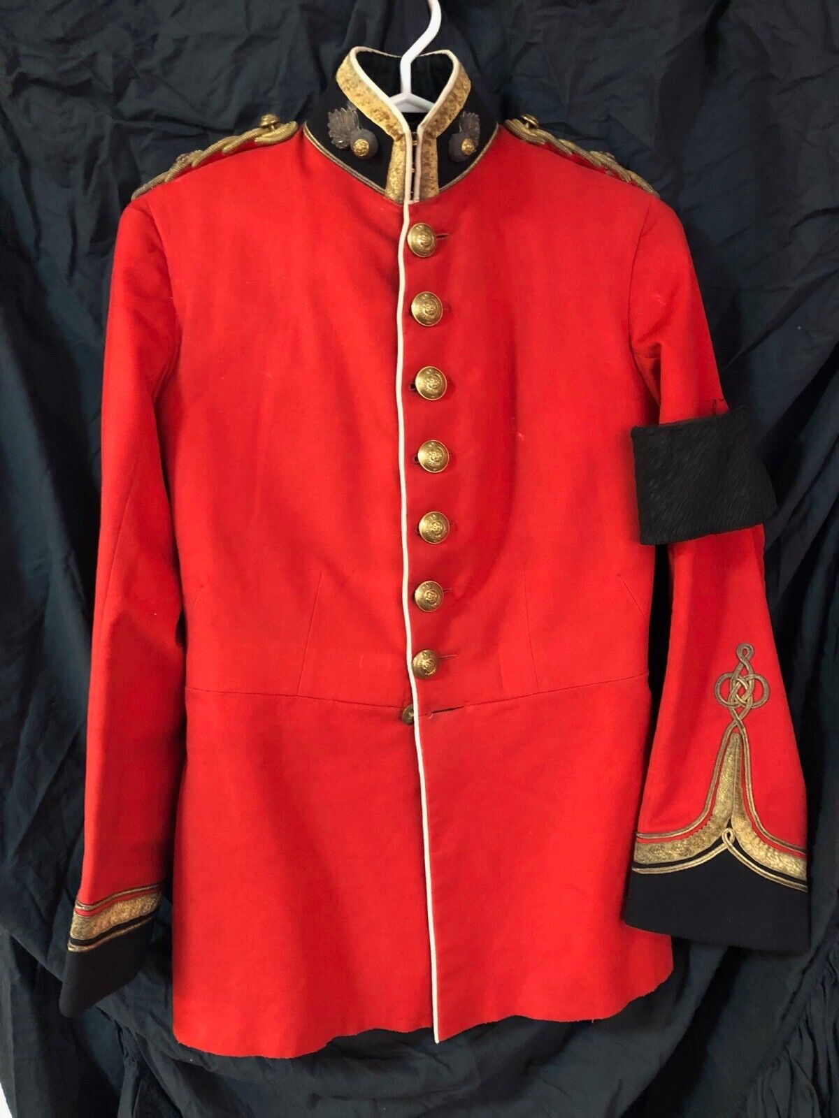 Pre WW1 Edwardian British Officer's Dress tunic - Royal Fusiliers City of London
