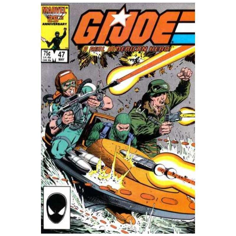 G.I. Joe: A Real American Hero (1982 series) #47 in VF cond. Marvel comics [u~
