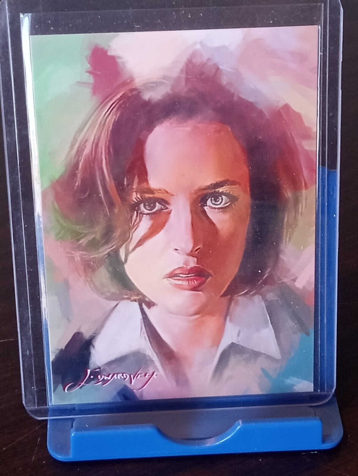 AP13 X-Files Dana Scully #1 - ACEO Art Card Signed by Artist 1/50