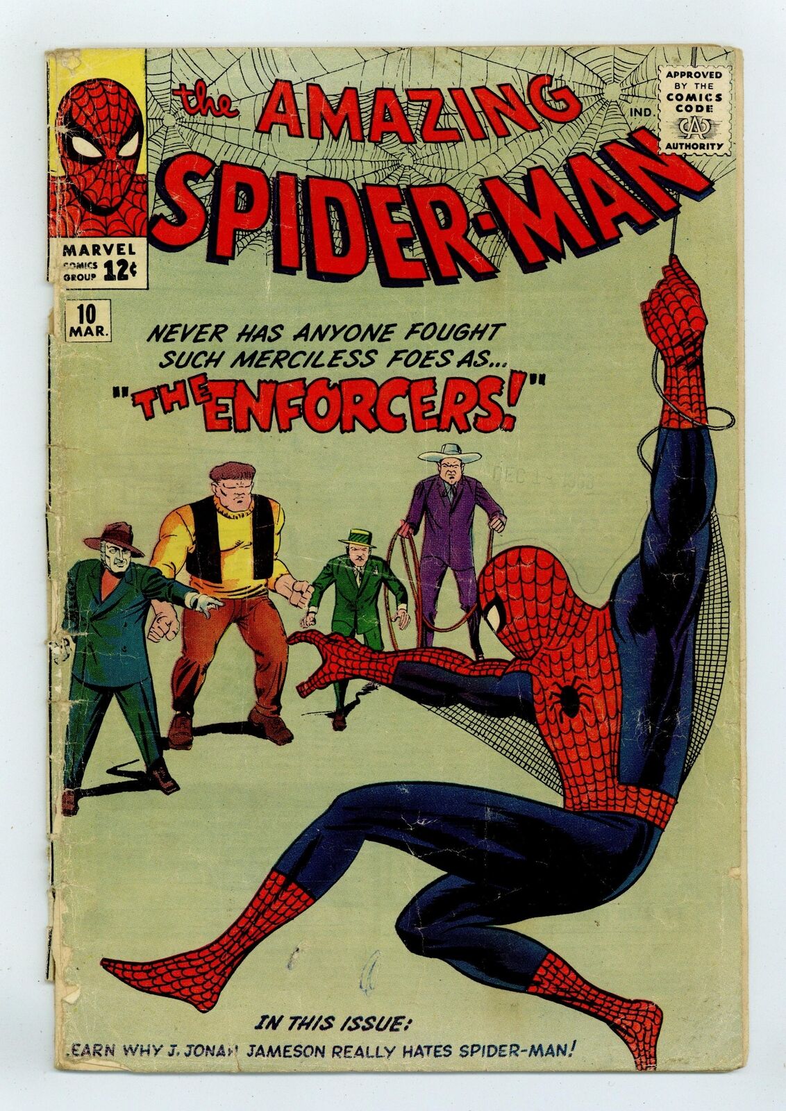 Amazing Spider-Man #10 PR 0.5 1964