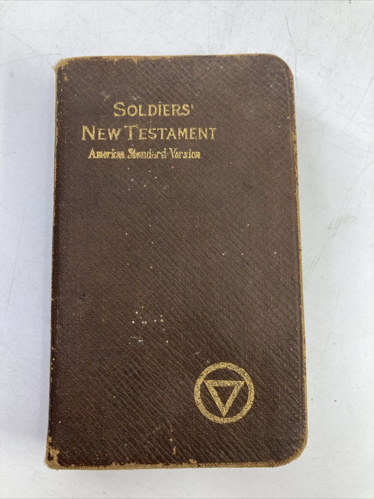 1901 WWI Soldier\'s New Testament Bible ASV American Standard Version Emphasized