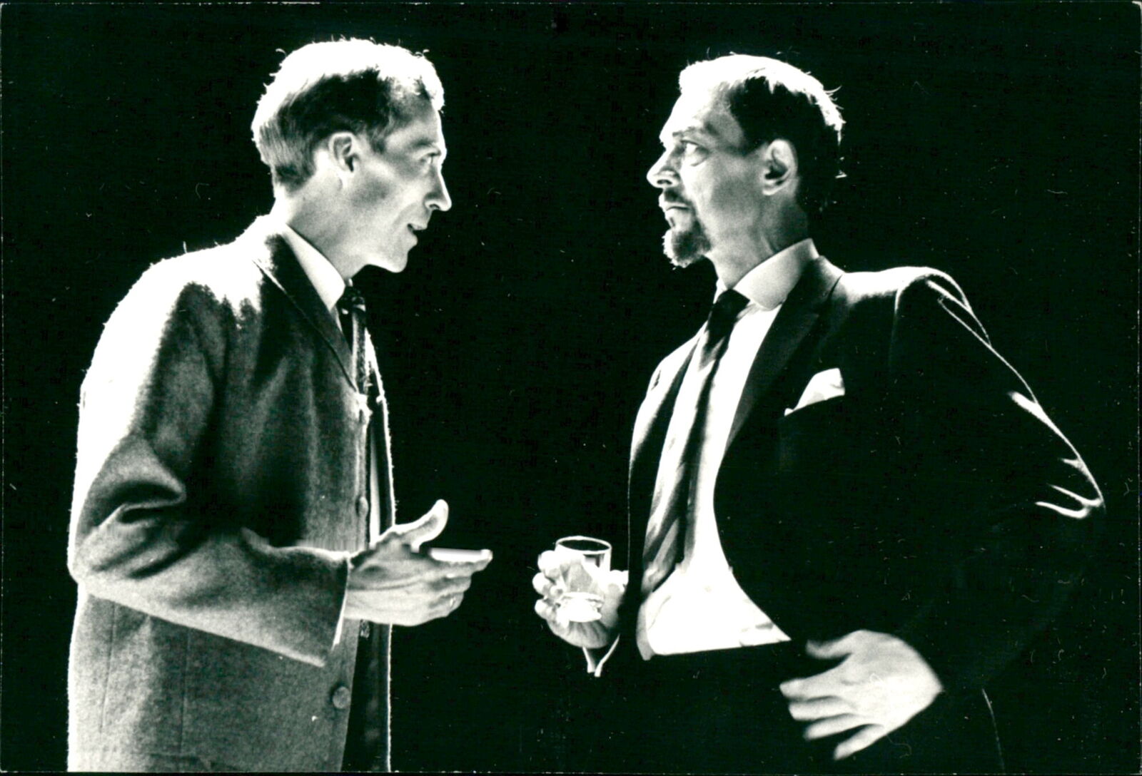 Folke Asplund (left) and Berth Söderlund in Max... - Vintage Photograph 2442789