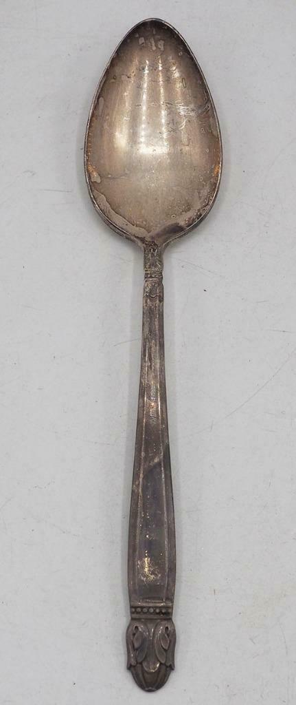 Vintage Holmes & Edwards Inlaid Silver Spoon