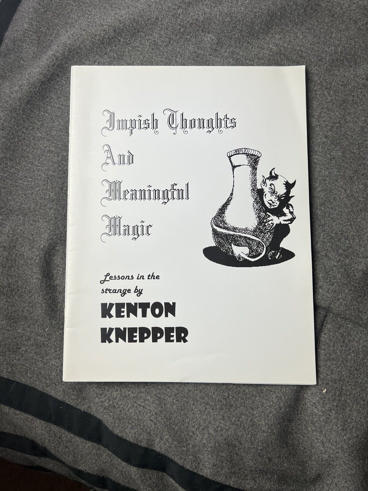 ￼ ￼🔥RARE-Impish Thoughts & Meaningful Magic-Kenton Knepper ￼Mentalism ESP🔥🔥