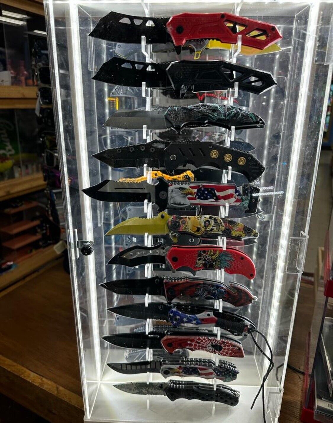 knife display cases for collectibles