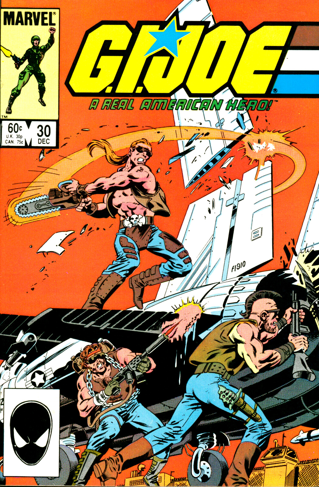 G.I. Joe #30 Marvel Comics 1984 VF