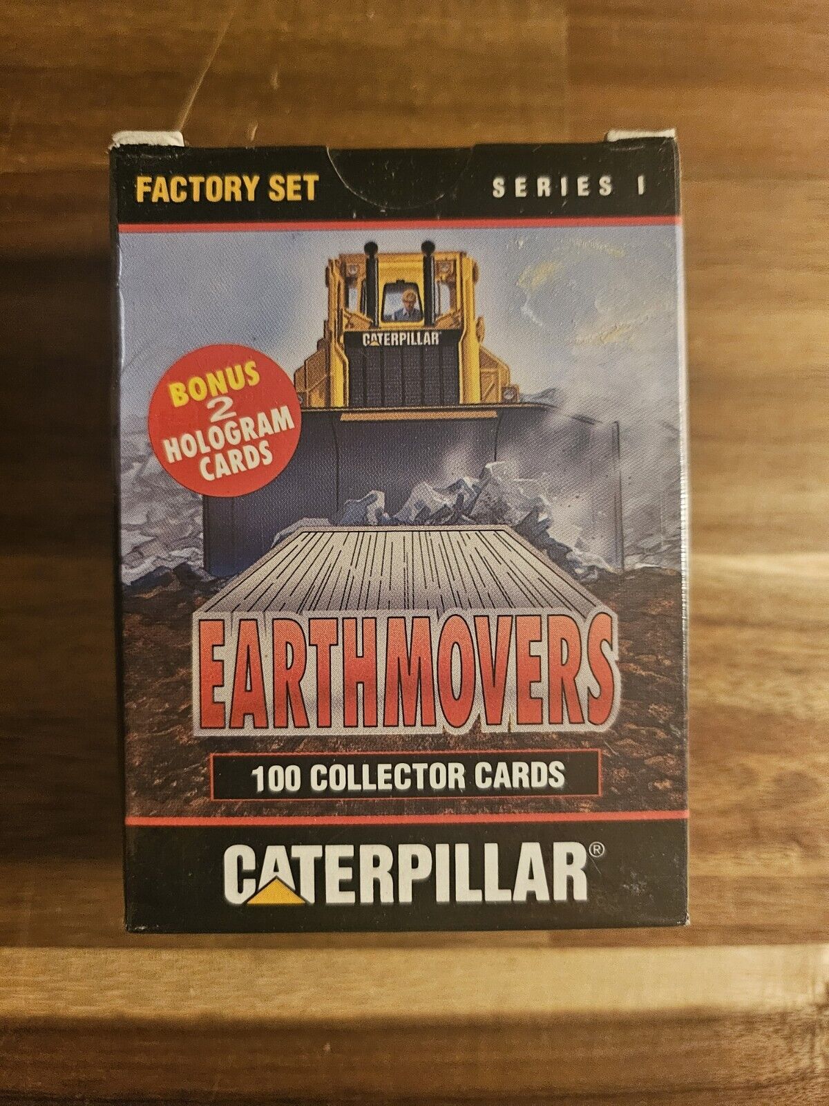 1993 Caterpillar Earthmovers Cards Box 36 Packs BRAND NEW SEALED