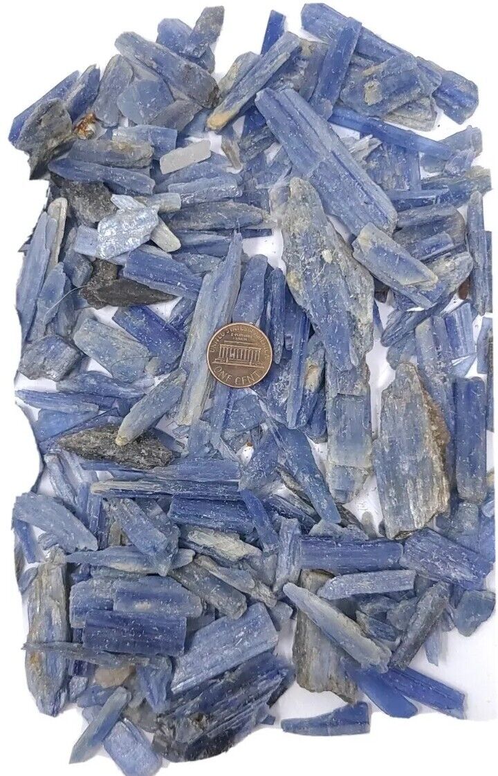 1 LB Blue Kyanite Crystals Wholesale Lot Bulk Pound LB