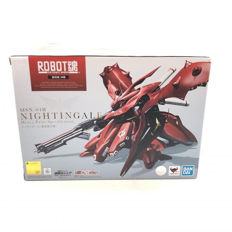 Bandai ROBOT SPIRITS SIDE MS MSN-04II Nightingale Heavy Painting Figure Used