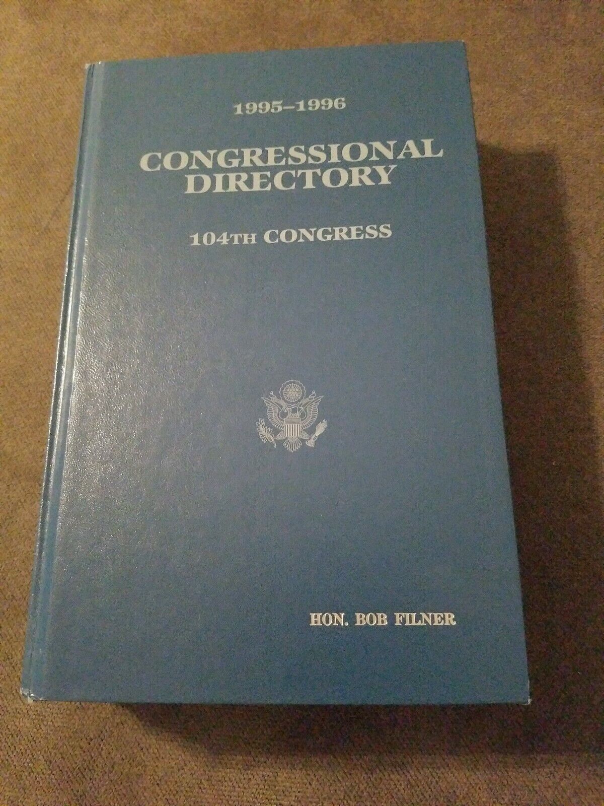 Congressional Directory 104th Congress 1995-1996