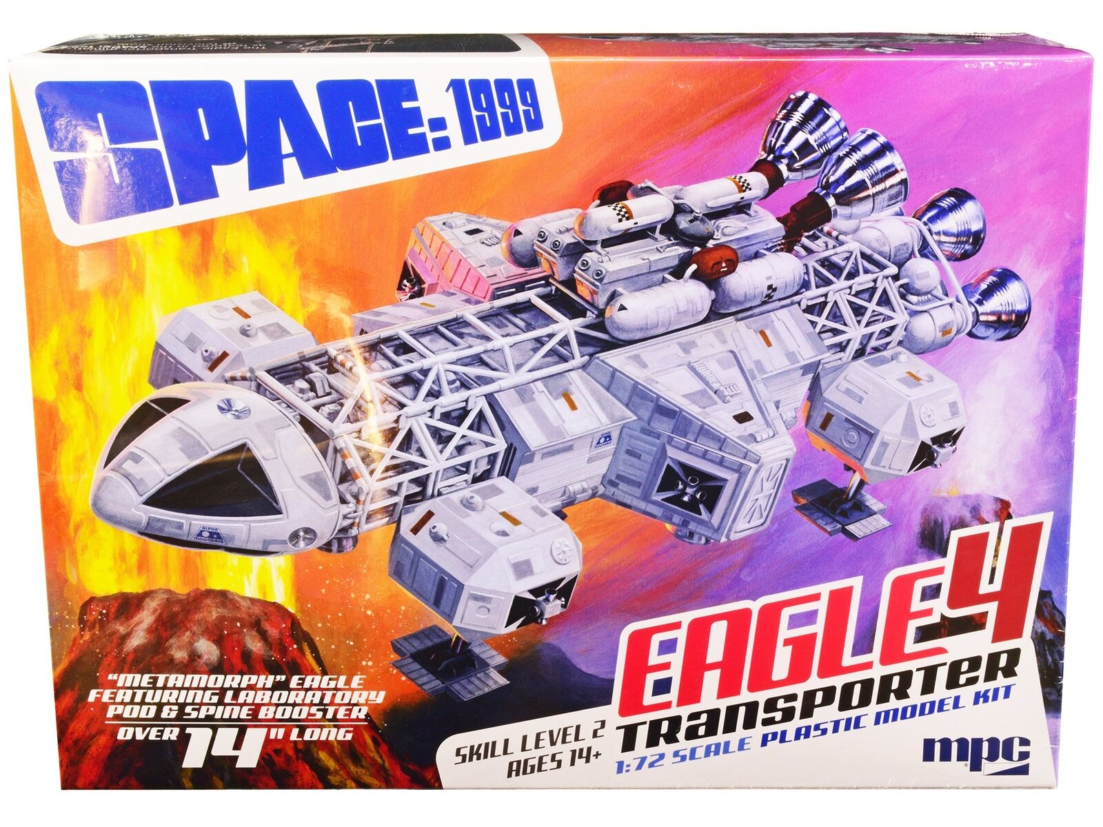 Skill Eagle Transporter Space 1999 1975-1977 TV Show Model Kit 1/72 Scale Model