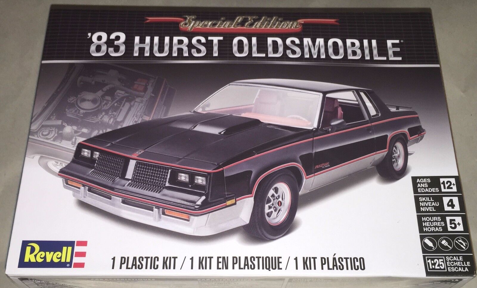 Revell '83 Hurst Oldsmobile 1/25 model car kit new 4317 in stock