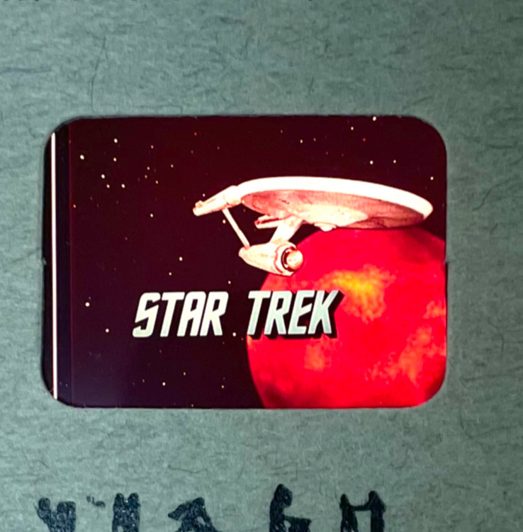 Star Trek Original Series 35mm Motion Picture Frame mounted in slide