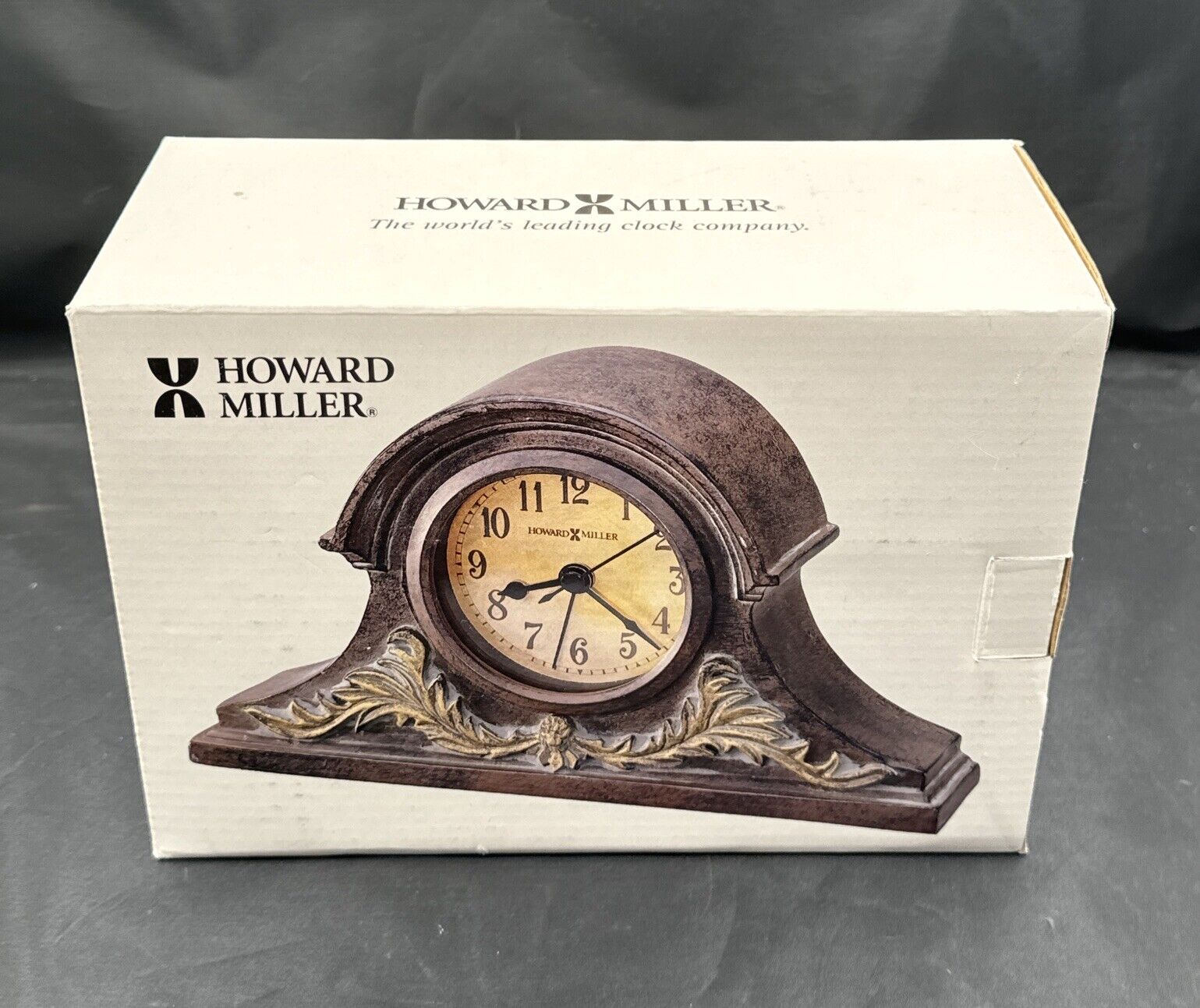 Howard Miller antique brown alarm clock 645_540 TOLKIEN(home)